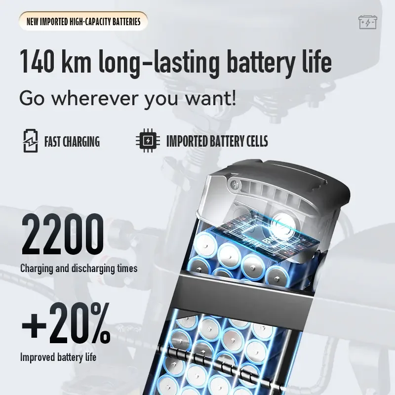 48V battery with long range