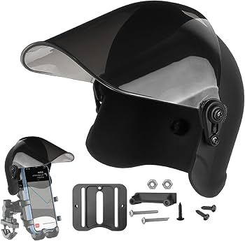 Helmet + Phone Holder Combo